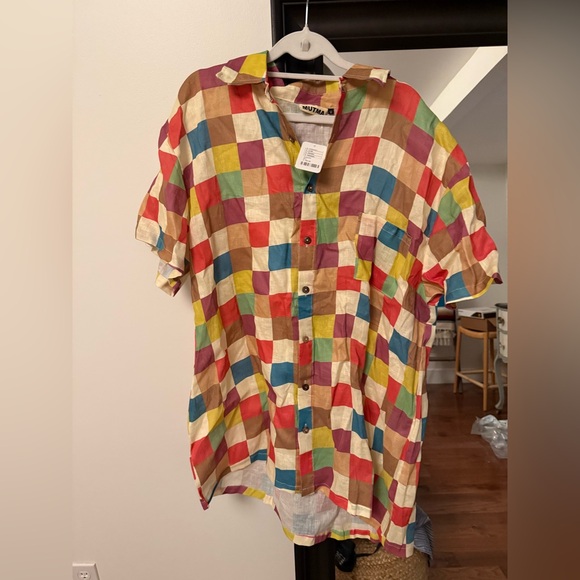 Free People Shirt Dress - Picture 2 of 2